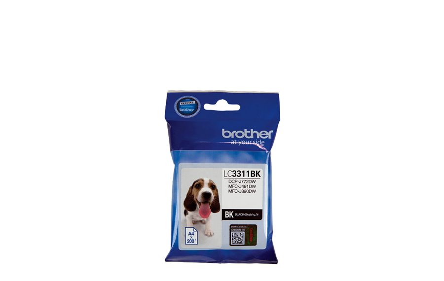 Genuine Brother LC3313BK Black Ink Cartridge | "I1"